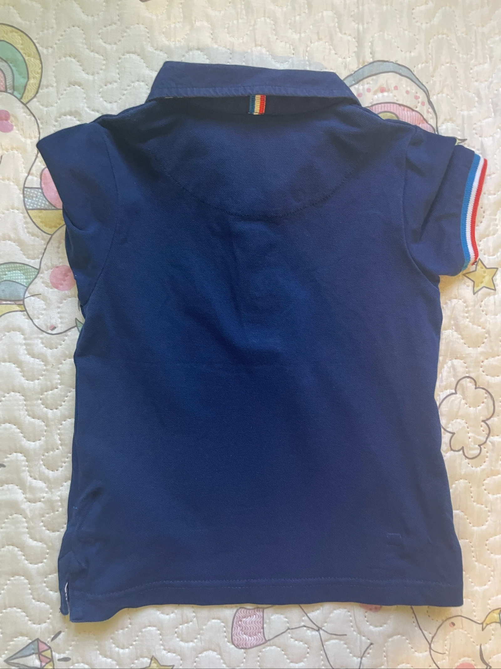 Polo shirt bleu marine brodé pour bébé garçon Mayoral 12-18 mois – photo 4